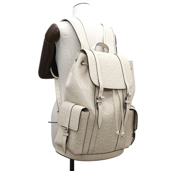 Gucci GG Backpack White Bag - Picture 4 of 7